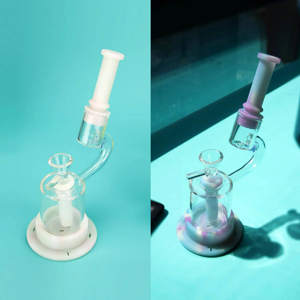 Color Changing Microscope Bong