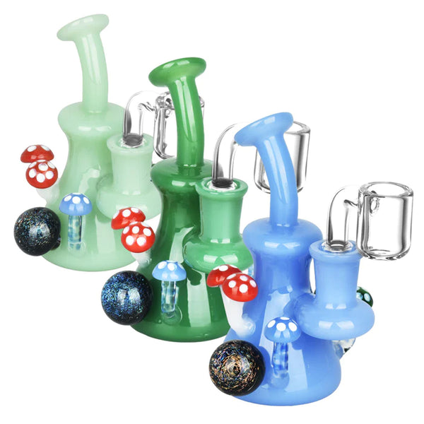 Galaxy Shroom 4.75" Mini Dab Rig