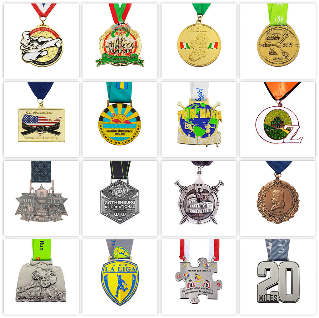 past work-personalized medal