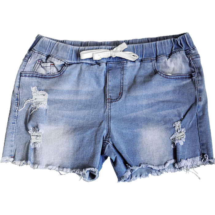 Couture Cut Off Shorts - Light Wash