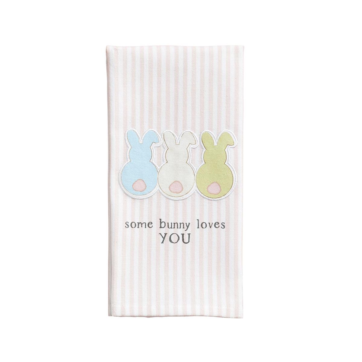 Three Bunnies Patch Towel