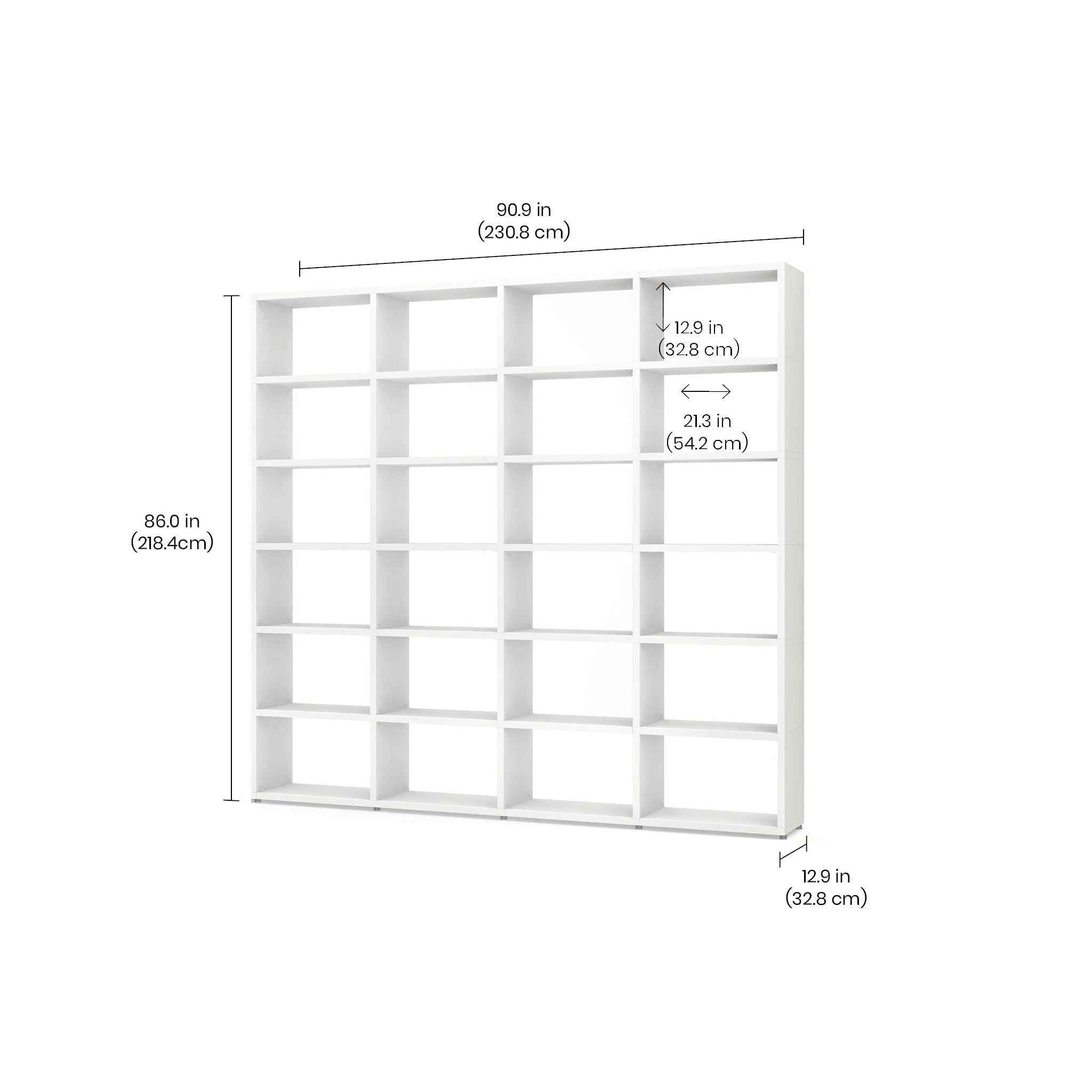 BOON Cube Storage Shelf Rectangular 4x6