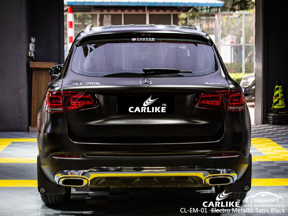 Película de vinilo negro metálico satinado ultra mate para suministro de  envoltura de automóviles – CARLIKE WRAP