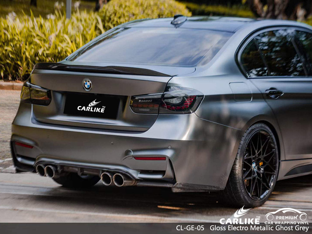 CARLIKE CL-GE-05 Vinilo gris fantasma electrometálico brillante para BMW
