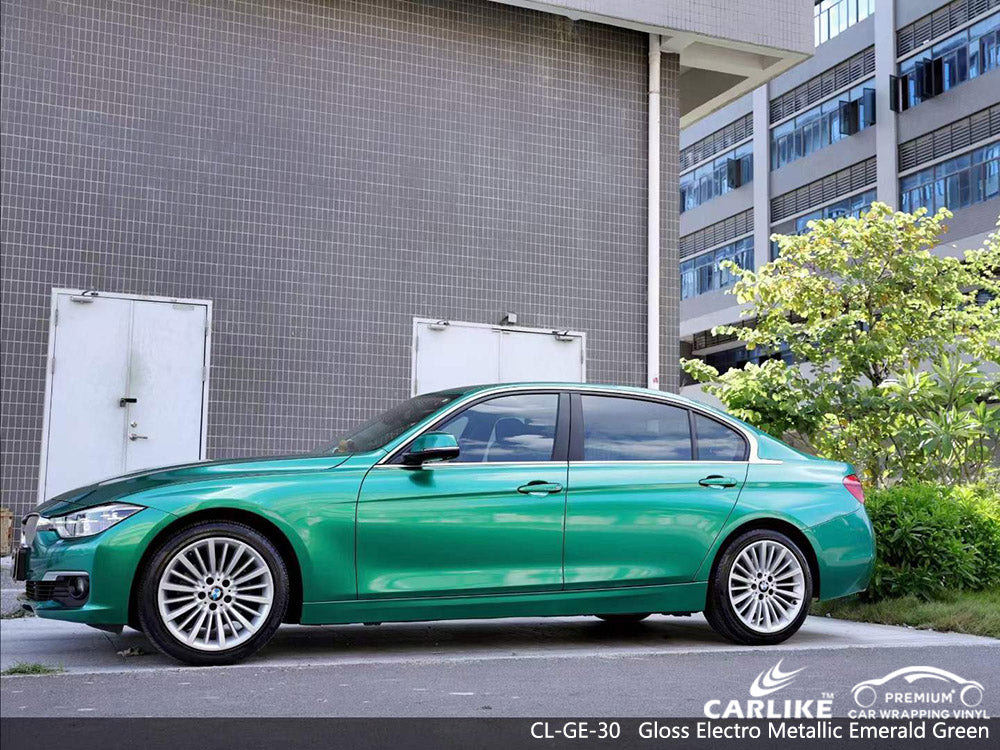 Gloss Electro Metallic Emerald Green Vinyl Supplier Carlike Wrap Gloss Electro Metallic Emerald Green Vinyl Supplier Carlike Wrap