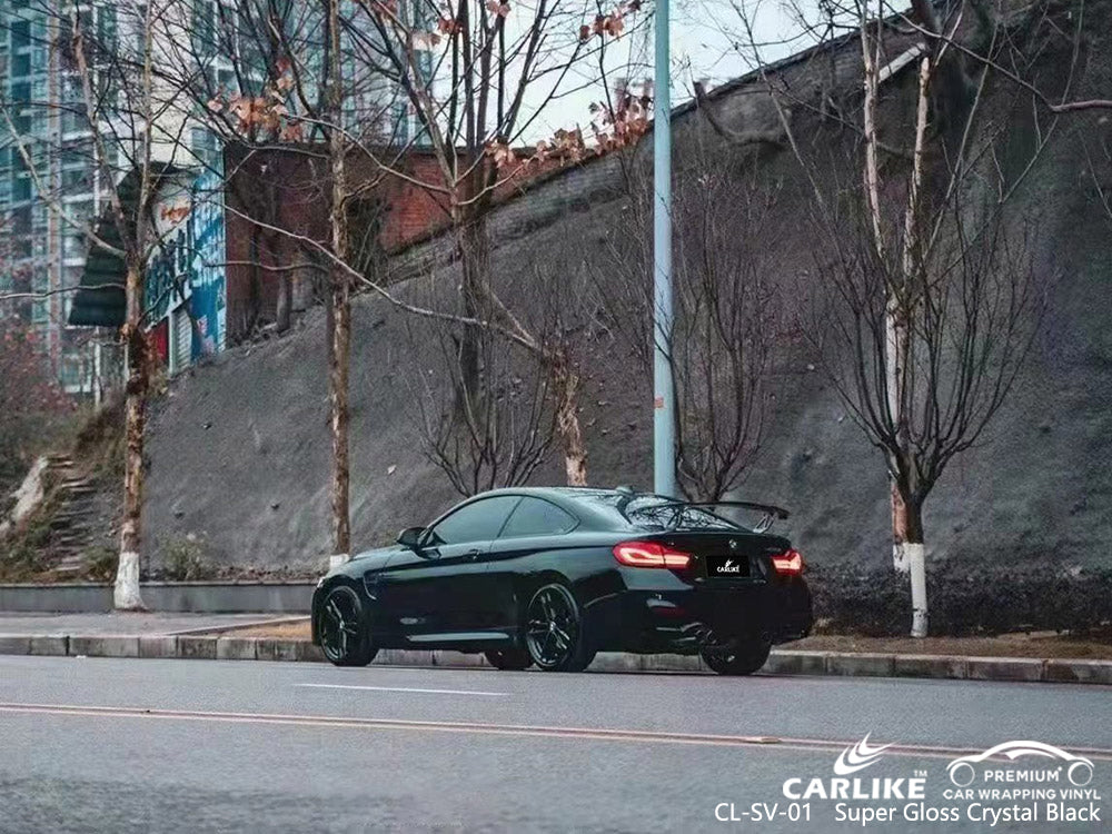 CARLIKE CL-SV-01 vinilo negro cristal super brillo para BMW