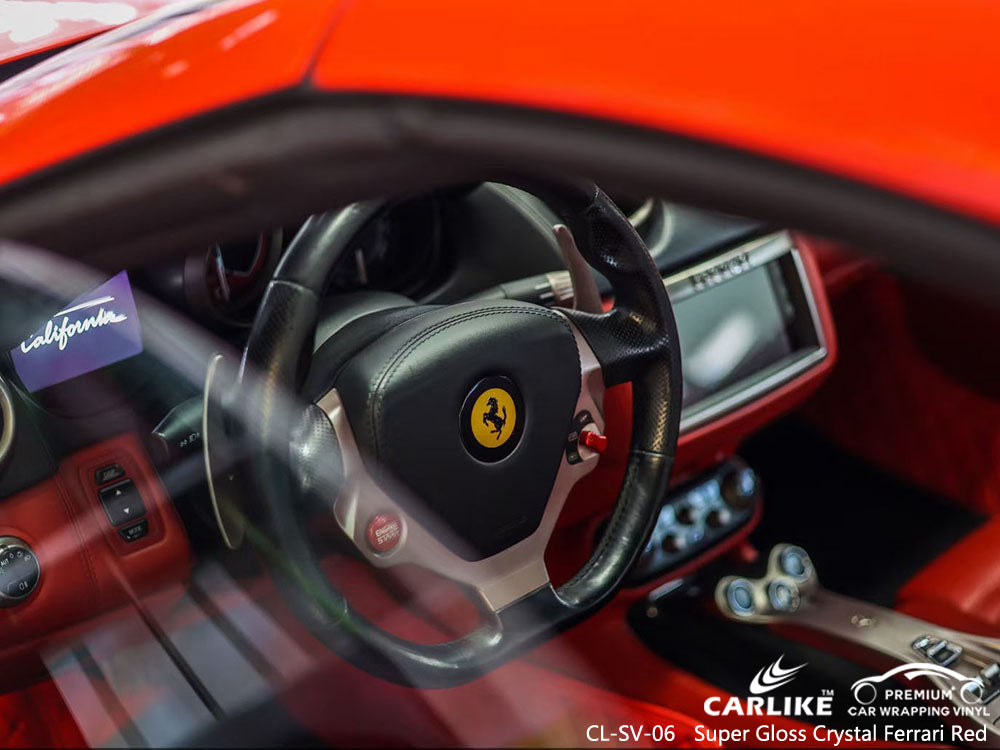 Ferrari F12 - Red Gloss wrap
