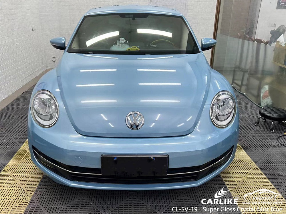 Super gloss crystal mist blue vinyl factory â BlackAntVinyl