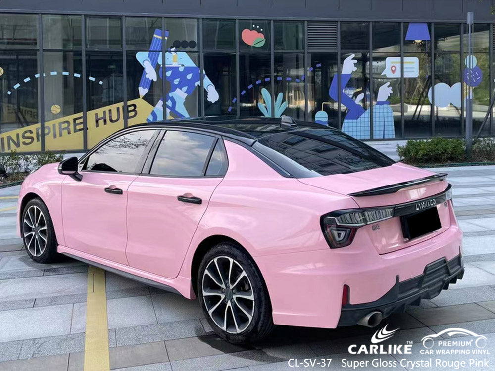 High Glossy Rouge Pink Vinyl Wrap – vinylfrog