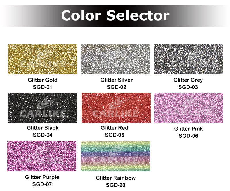 CARLIKE CL-SGD Super Glitter Diamond Stone Car Wrap Vinyl