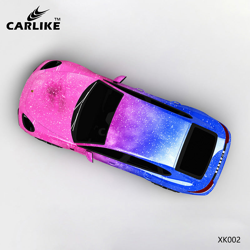 CARLIKE CL-XK001 Pattern Bright Starry Sky High-precision Printing  Customized Car Vinyl Wrap