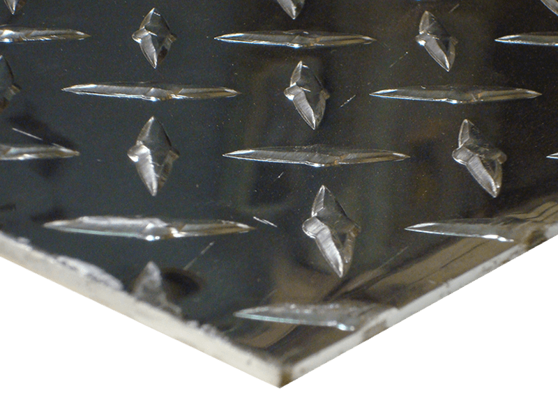 Aluminum Treadbrite .125 (Grade 3003)