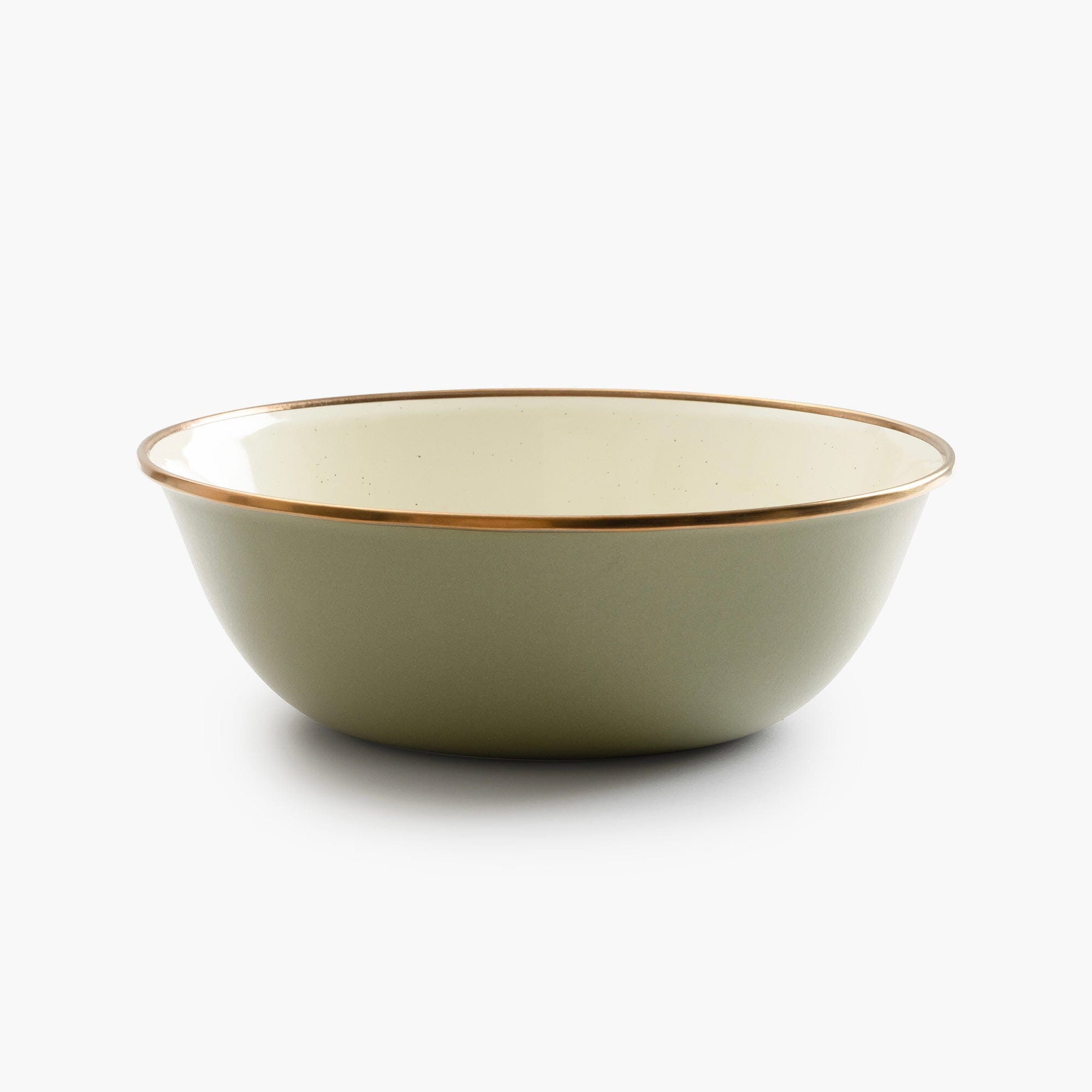 Enamelware 2-Tone Dining Collection - Olive Drab