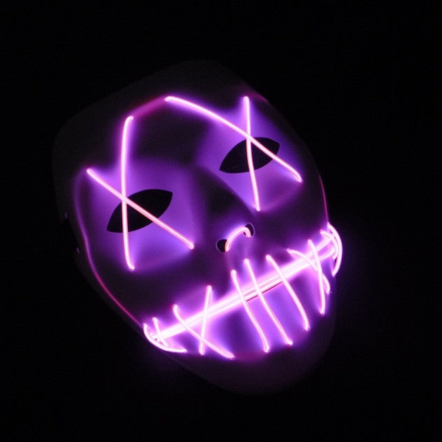 DJ spooky LED mask