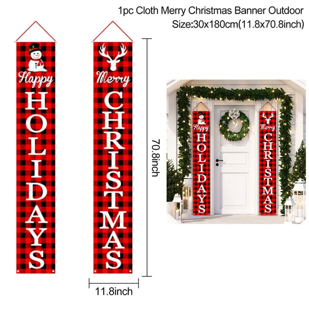 Christmas Door Banner