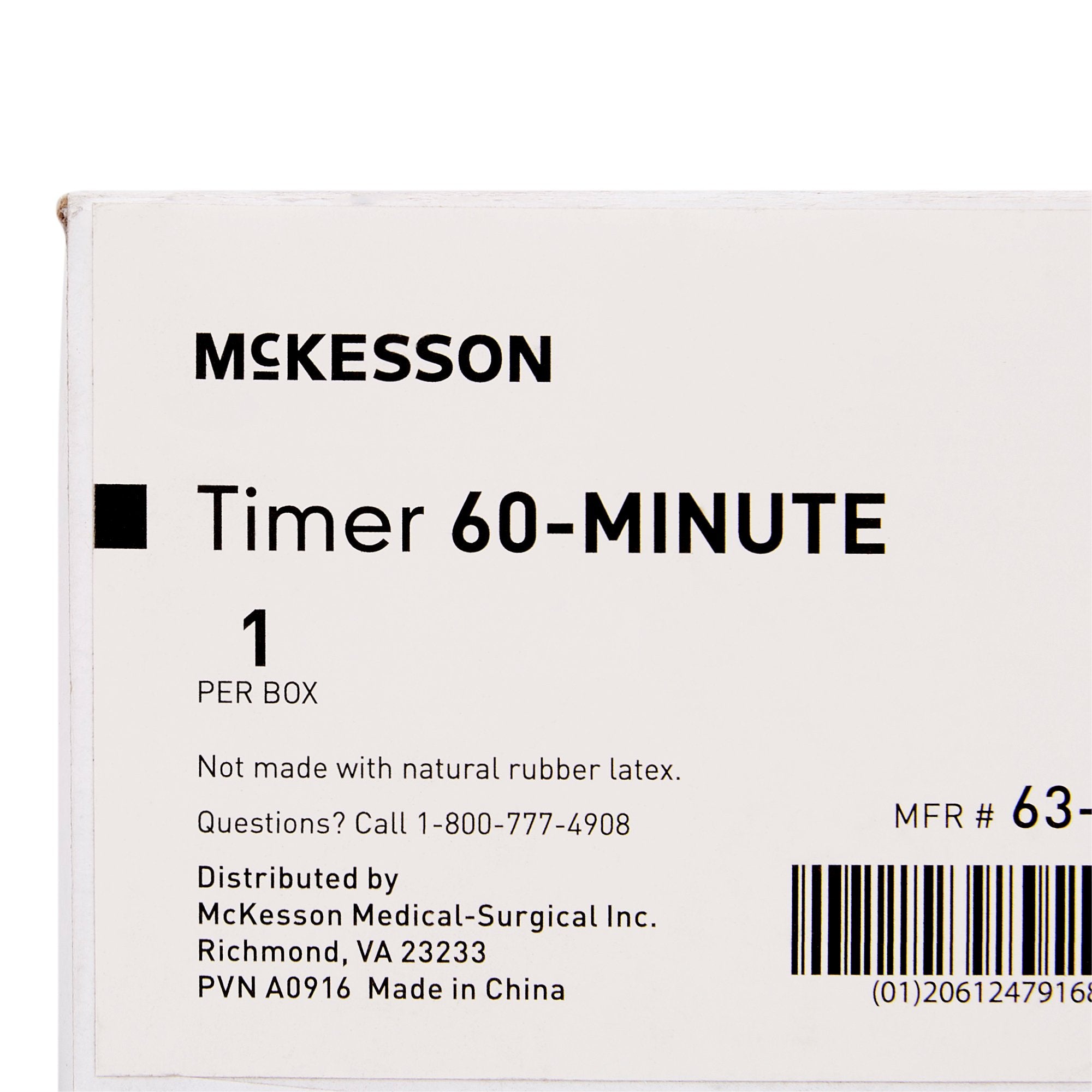 McKesson Mechanical Timer Count Down