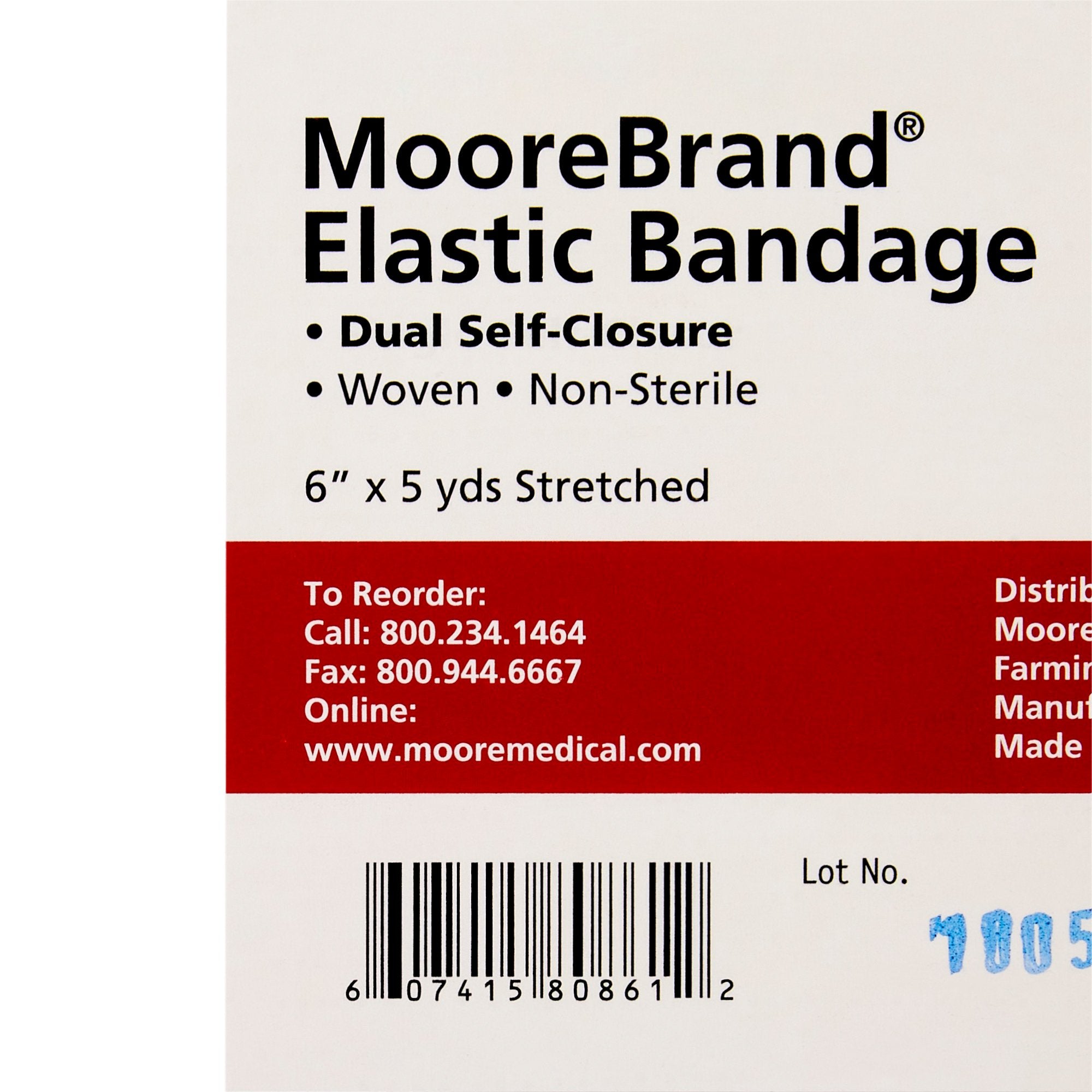 McKesson Double Hook and Loop Closure Elastic Bandage