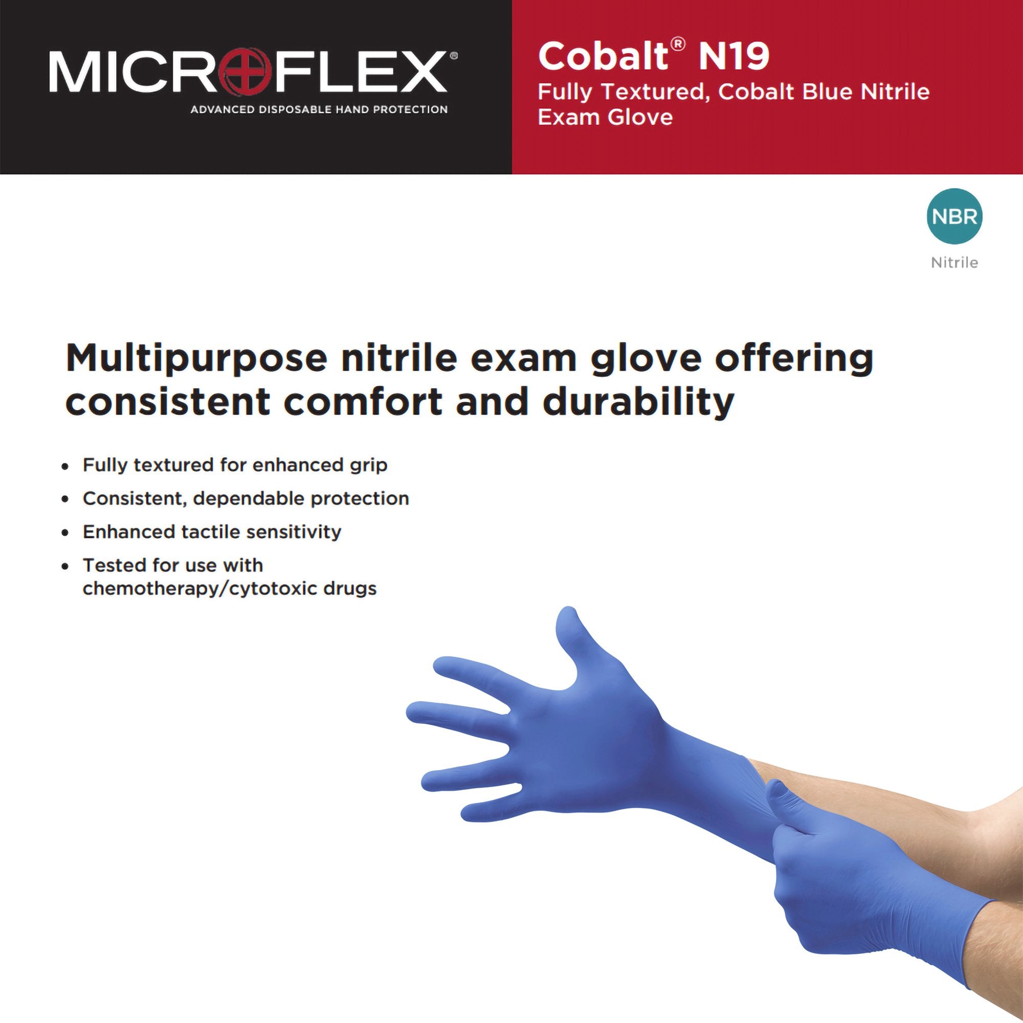 MICROFLEX Cobalt Exam Glove