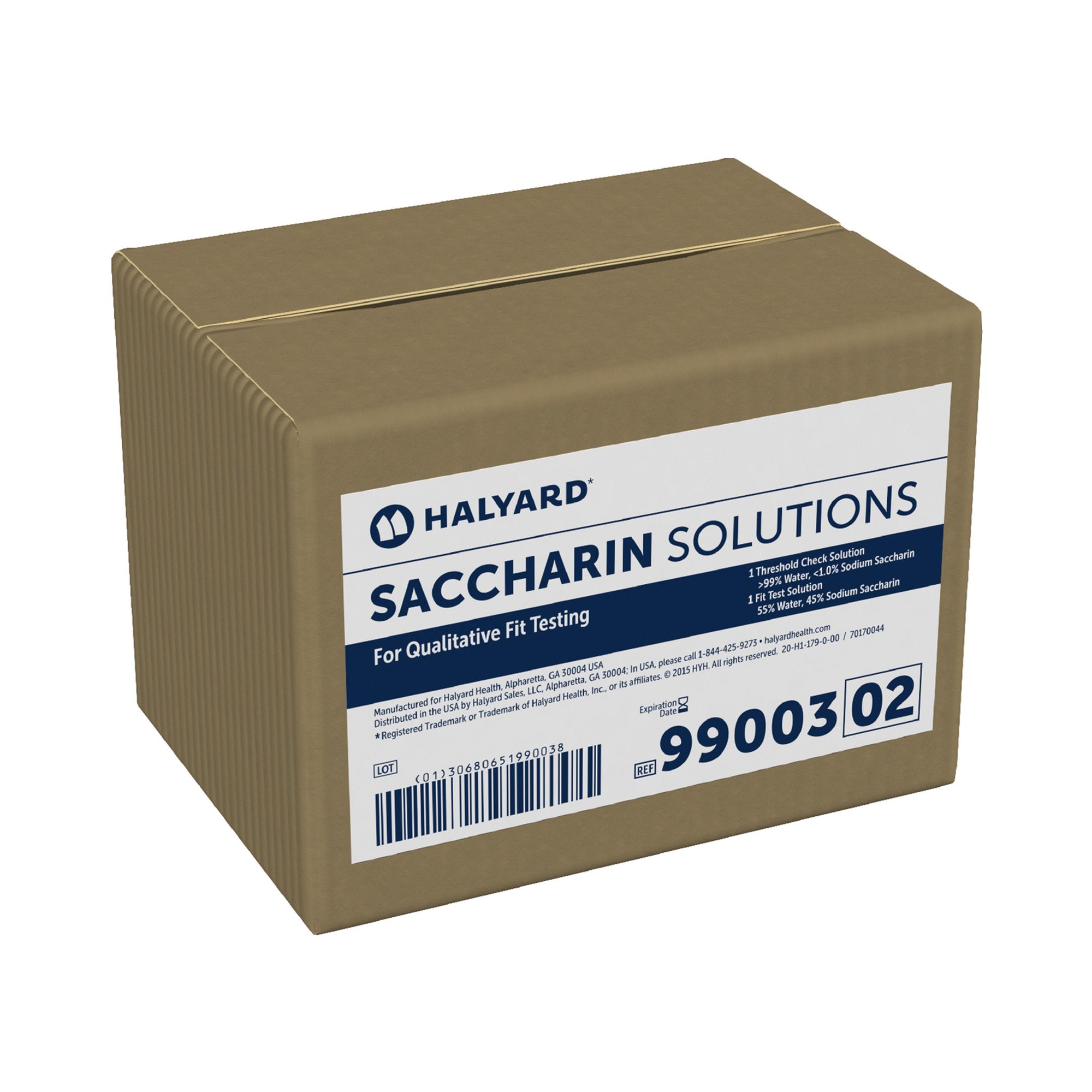 Fit Test Solutions Kit, Saccharin