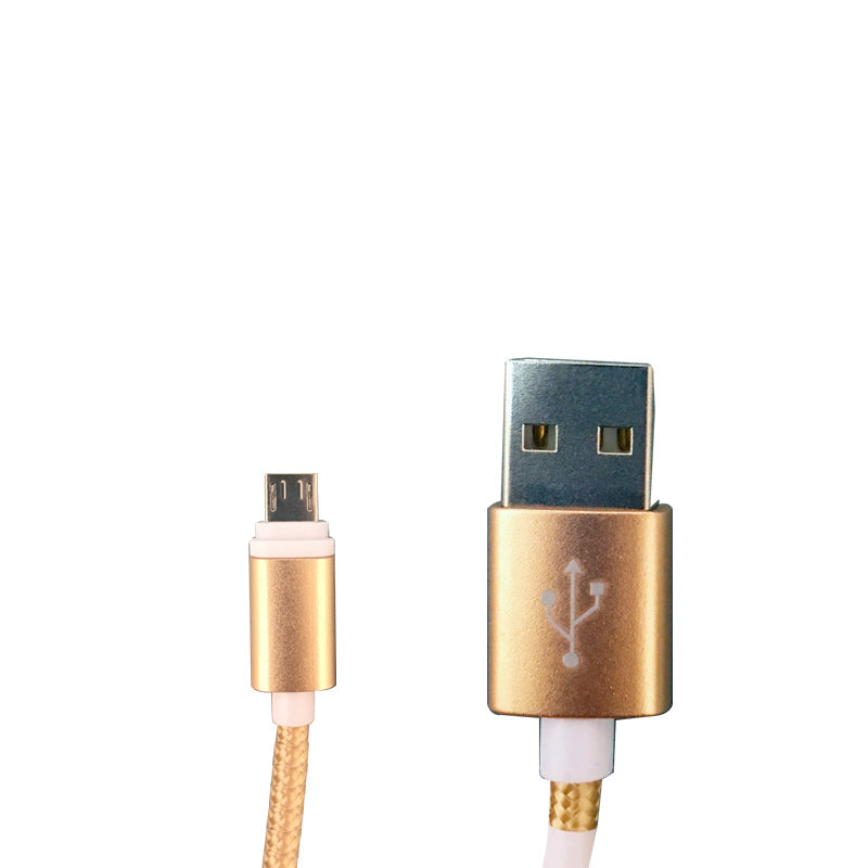 Nylon 3FT  Micro USB Charging Cord Blister Pack