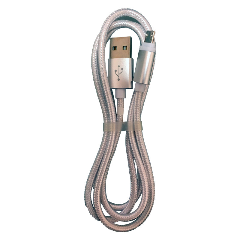 Nylon 3FT  Micro USB Charging Cord Blister Pack