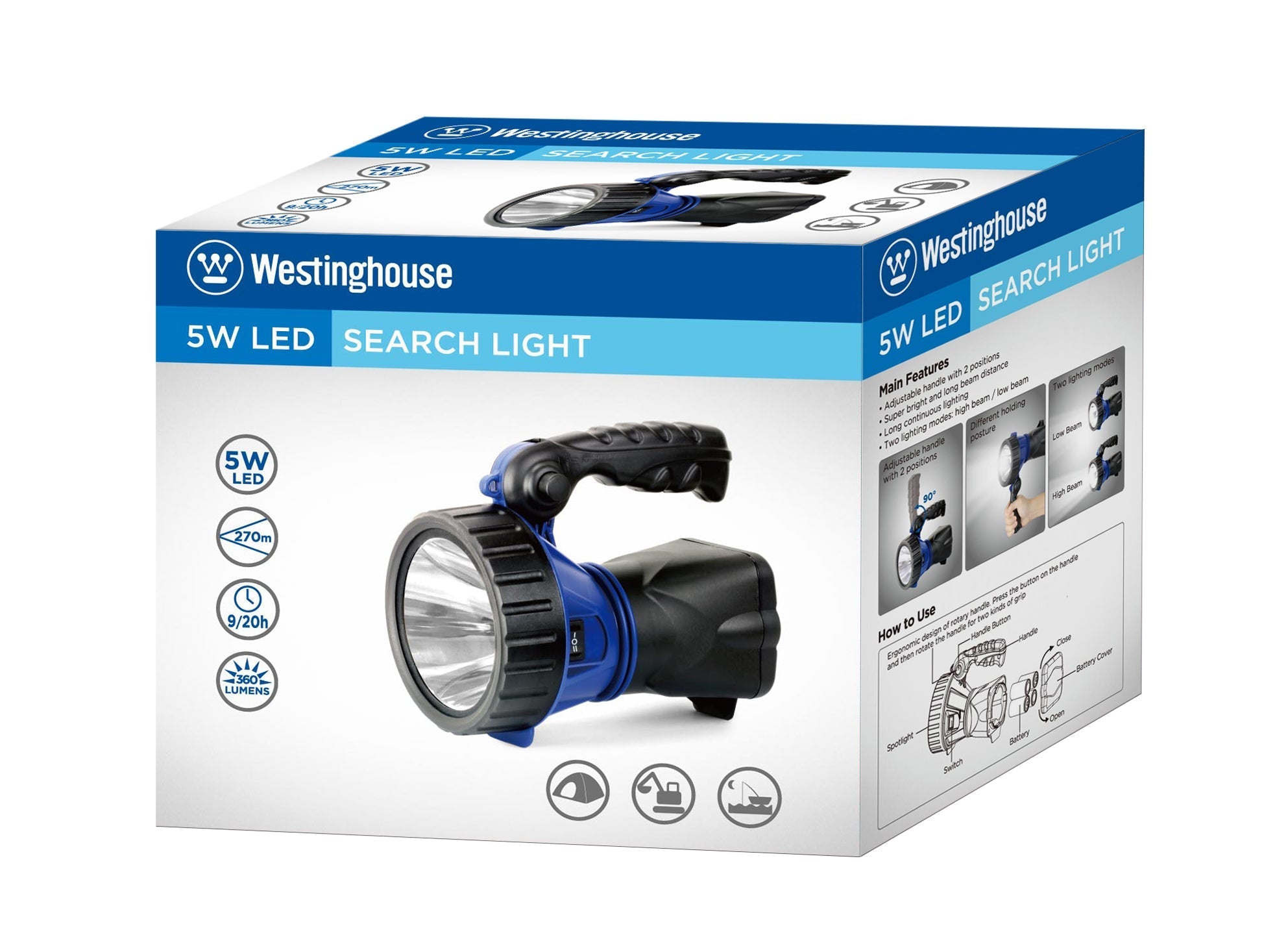 Westinghouse 5W CREE LED Adjustable Spotlight