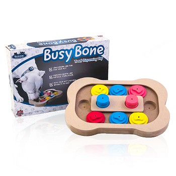Brainiac Busy Bone Interactive Pet Toy