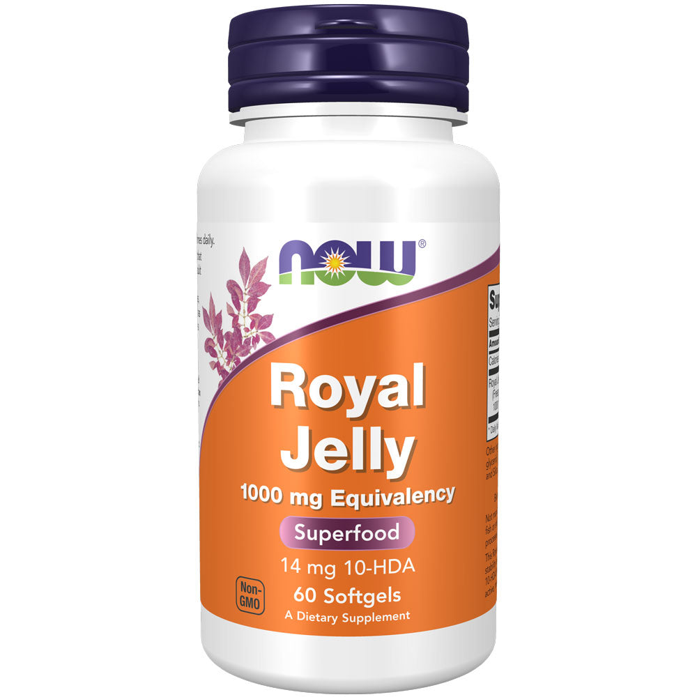 NOW Royal Jelly 1000 mg (60 softgels)