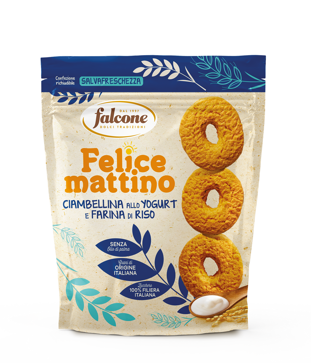 Falcone Ciambelline Yogurt Cookies, 17.6 oz | 500g