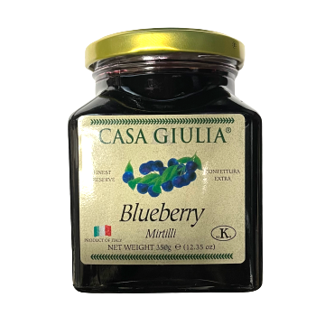 Casa Giulia Blueberry, Mirtilli Finest Preserve, 12.35 oz | 350g