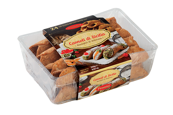 Pennisi Small Sicilian Cannoli Shells, 8.8 oz | 250g