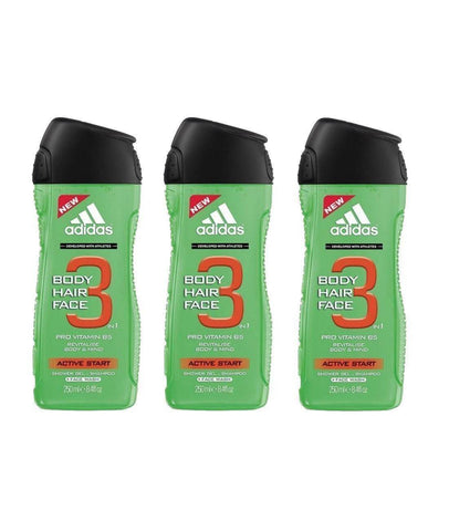 Adidas After Sport 3-in-1 Shampoo Kit