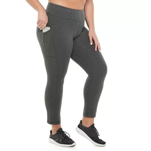Plus Size Tek Gear® Pocket High-Waisted 7/8 Leggings