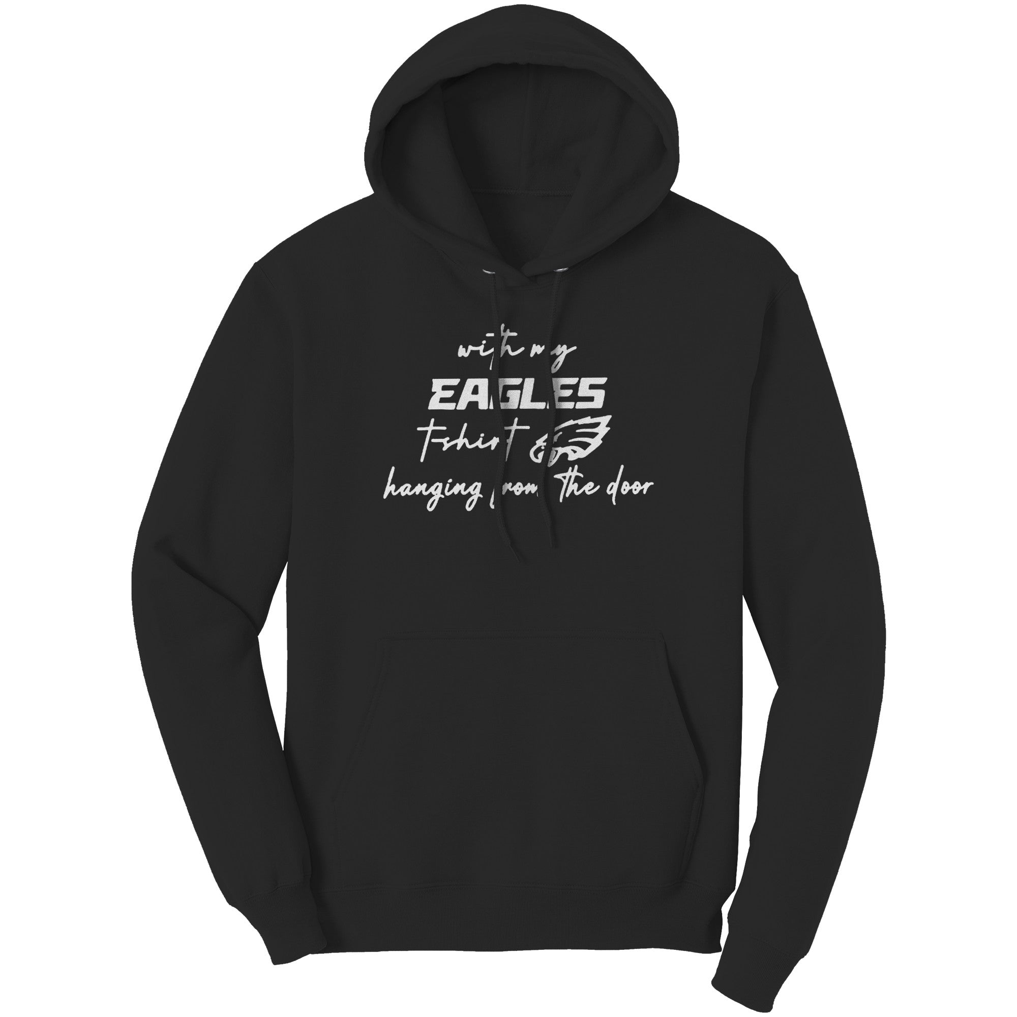 Hanging From The Door Hoodie Sweatshirt