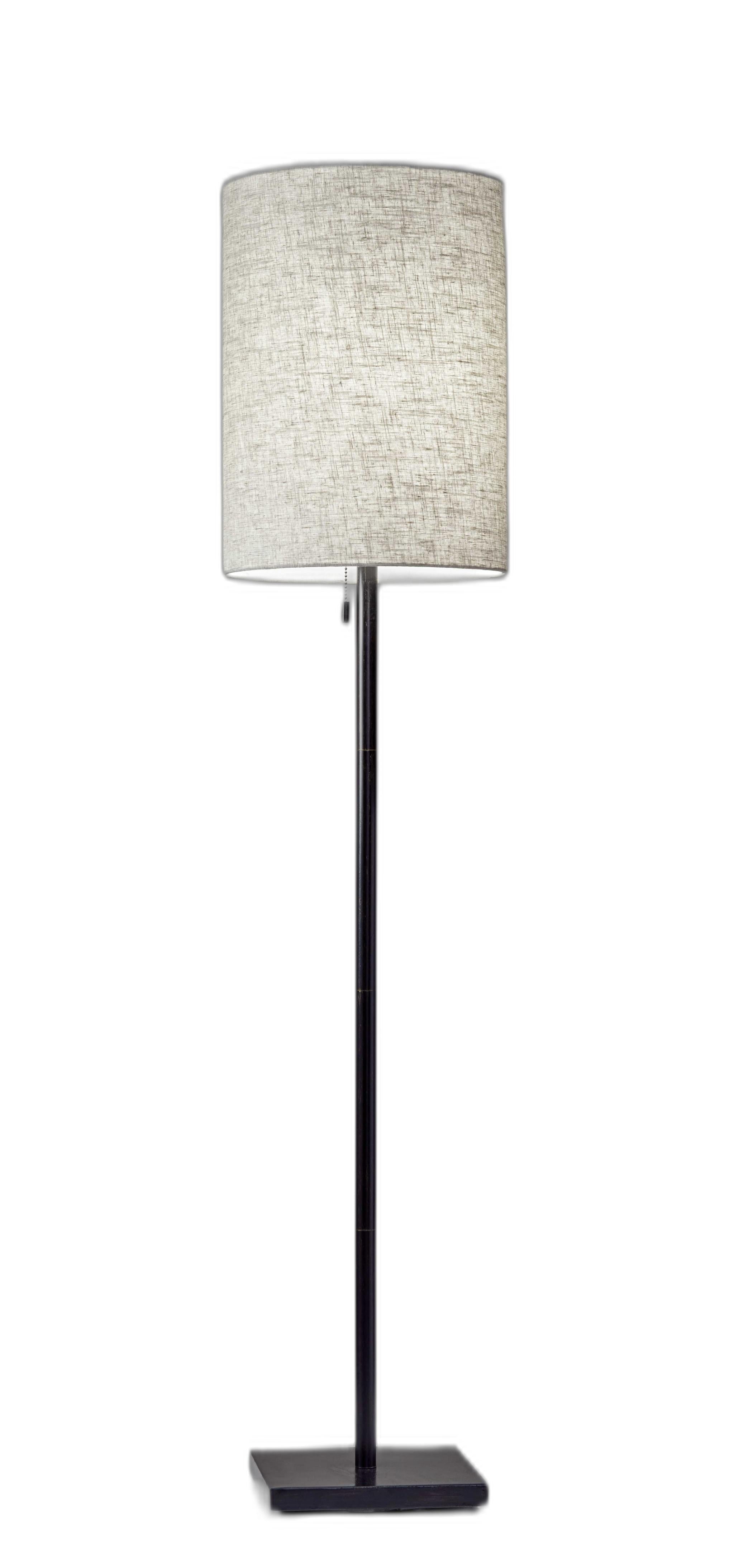 Home Outfitters Floor Lamp Classic Silhouette Dark Bronze Metal