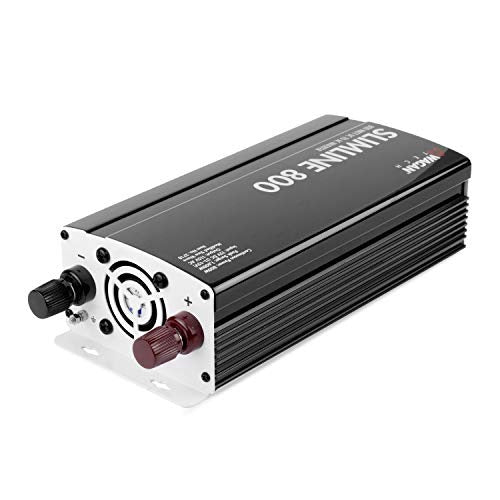 Wagan EL3718 800W Slim Line AC to DC Inverter 800W TrueRated 1600W Surge Power Inverter