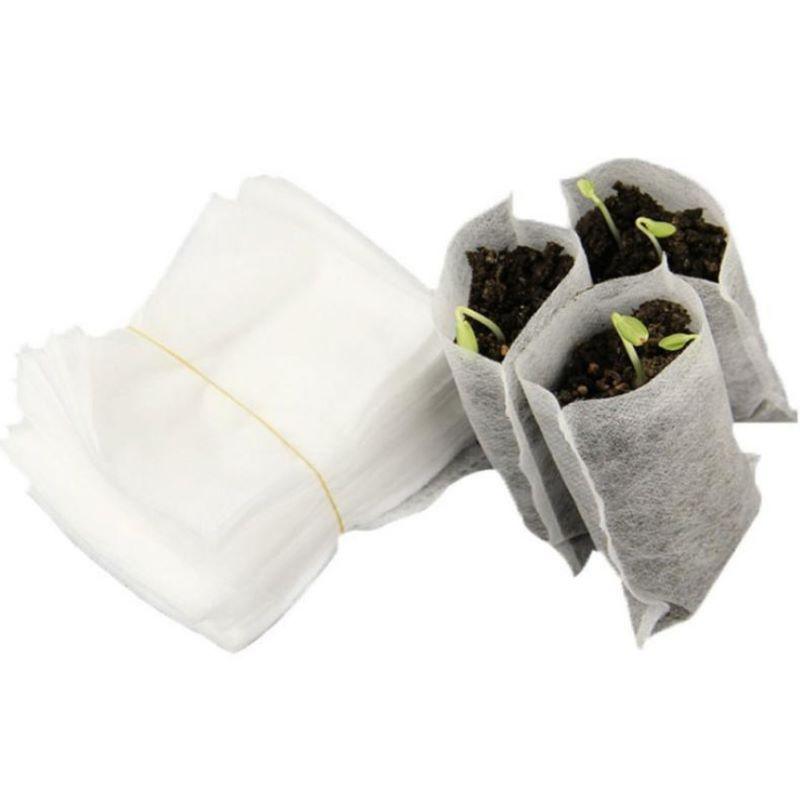 Biodegradable Non-woven Seedling Pots - Eco-Friendly Planting Bags for Nursery and Plant Growth