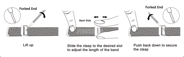 adjust your mesh strap
