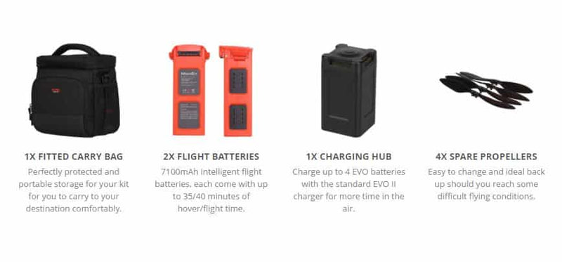AUTEL EVO 2 Fly More Kit Bundle