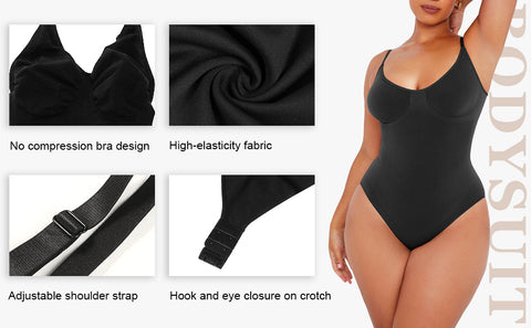 YIANNA Sculpting Bodysuit for Women Tummy Control Seamless Shapewear Thong Body  Shaper Tank Top,YA5215-Beige-XXS/XS : : Clothing, Shoes &  Accessories