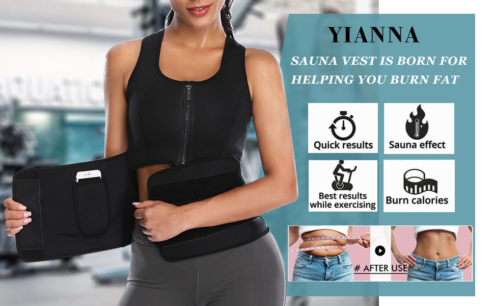 yianna sweat vest