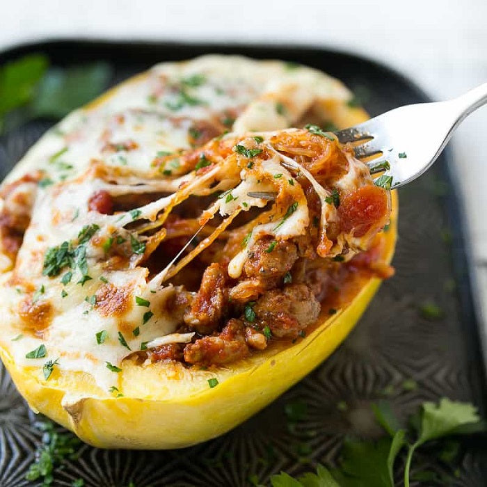 Baked Italian Spaghetti Squash