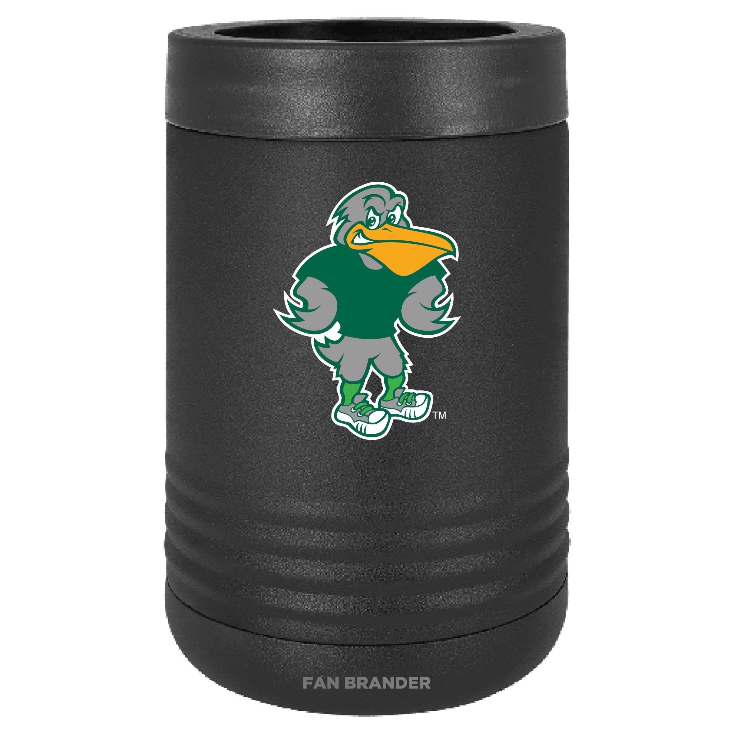 Fan Brander 12oz/16oz Can Cooler with Tulane Green Wave Secondary Logo