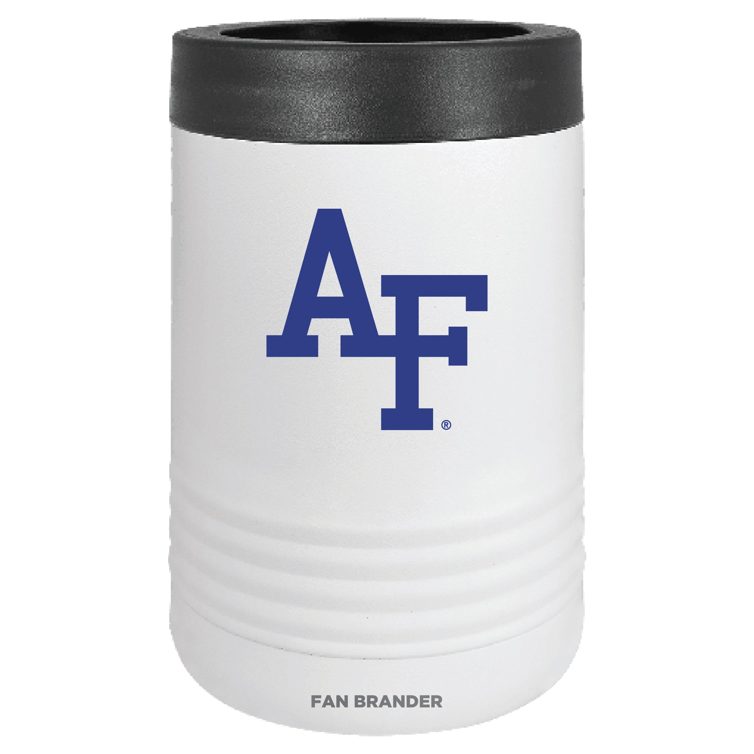 Fan Brander 12oz/16oz Can Cooler with Airforce Falcons Primary Logo