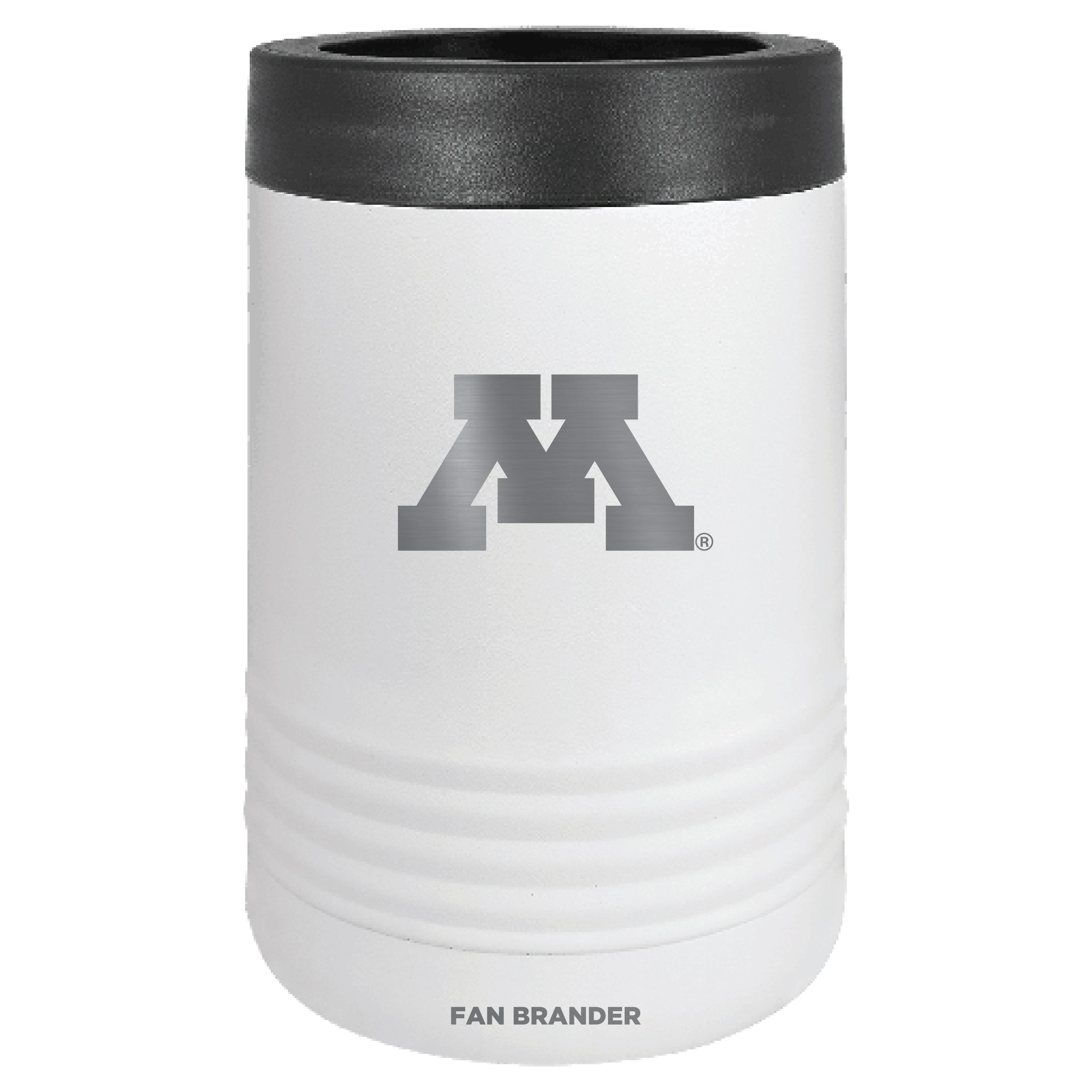 Fan Brander 12oz/16oz Can Cooler with Minnesota Golden Gophers Etched Primary Logo