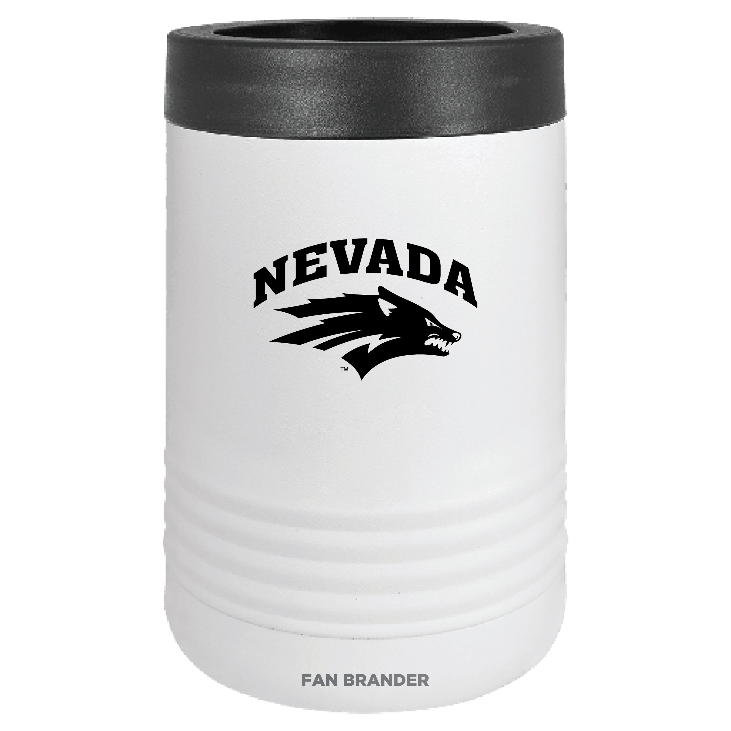 Fan Brander 12oz/16oz Can Cooler with Nevada Wolf Pack Primary Logo