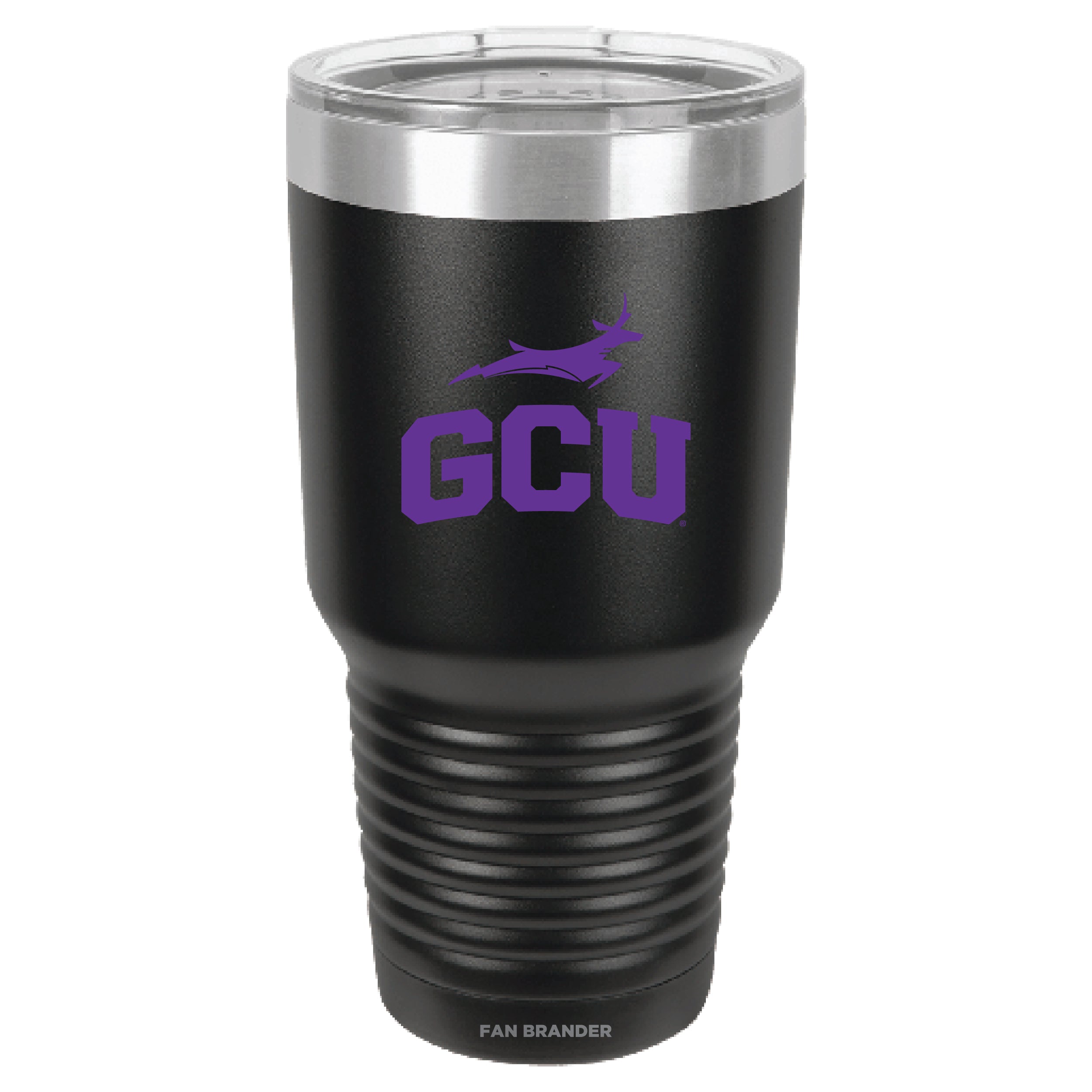 Fan Brander 30oz Stainless Steel Tumbler with Grand Canyon Univ Antelopes Primary Logo