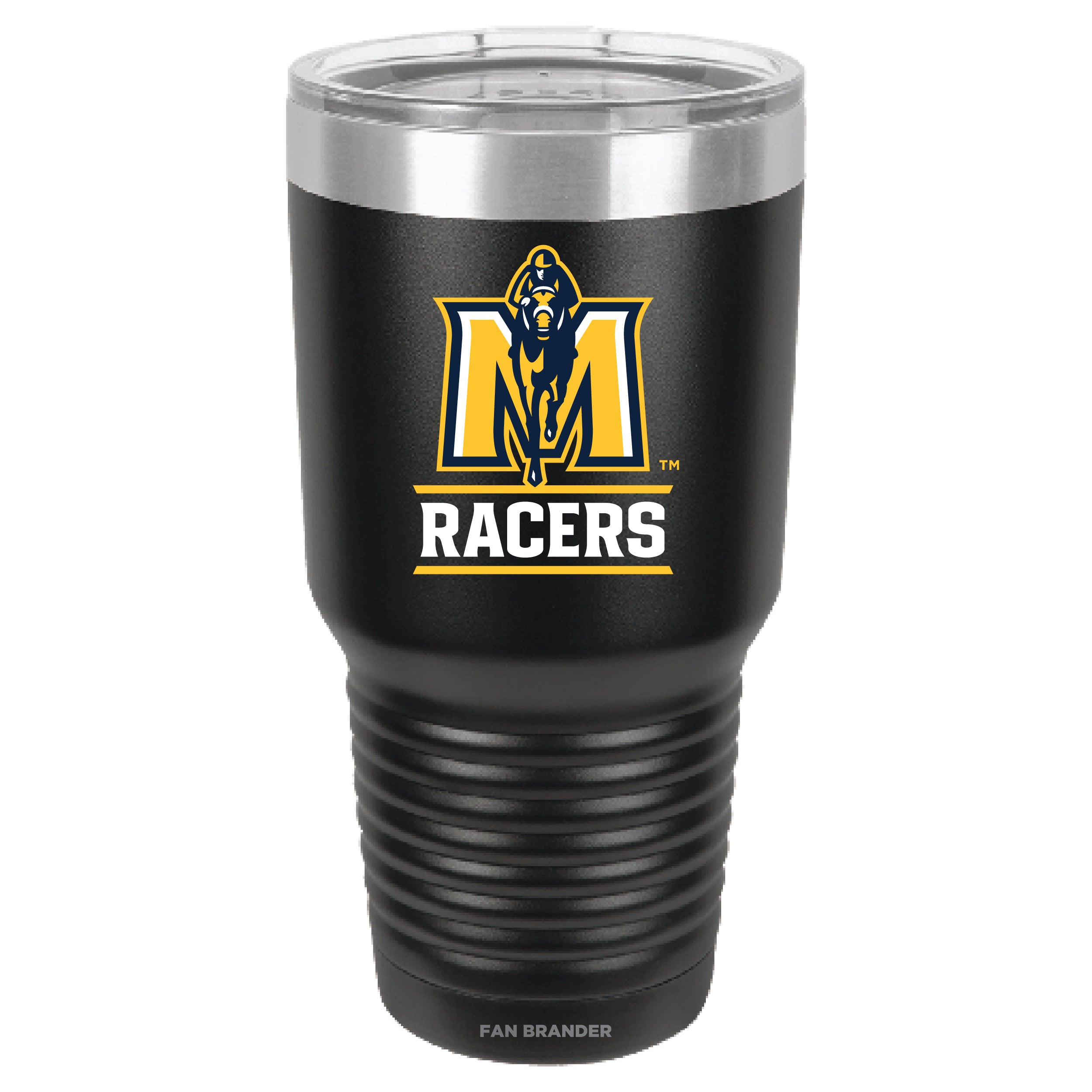 Fan Brander 30oz Stainless Steel Tumbler with Murray State Racers Secondary Logo