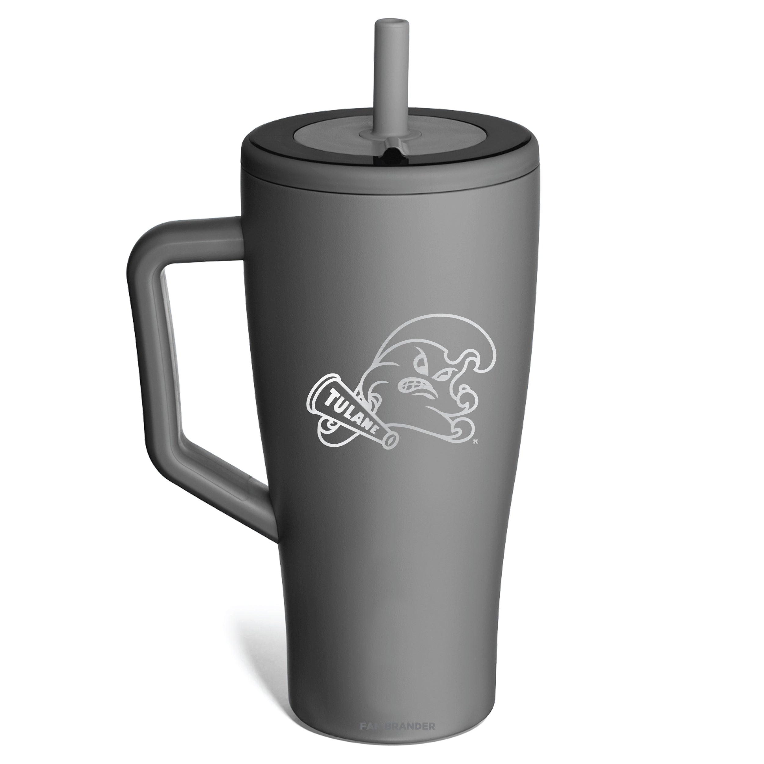 BruMate Era Tumbler with Tulane Green Wave Etched Primary Logo