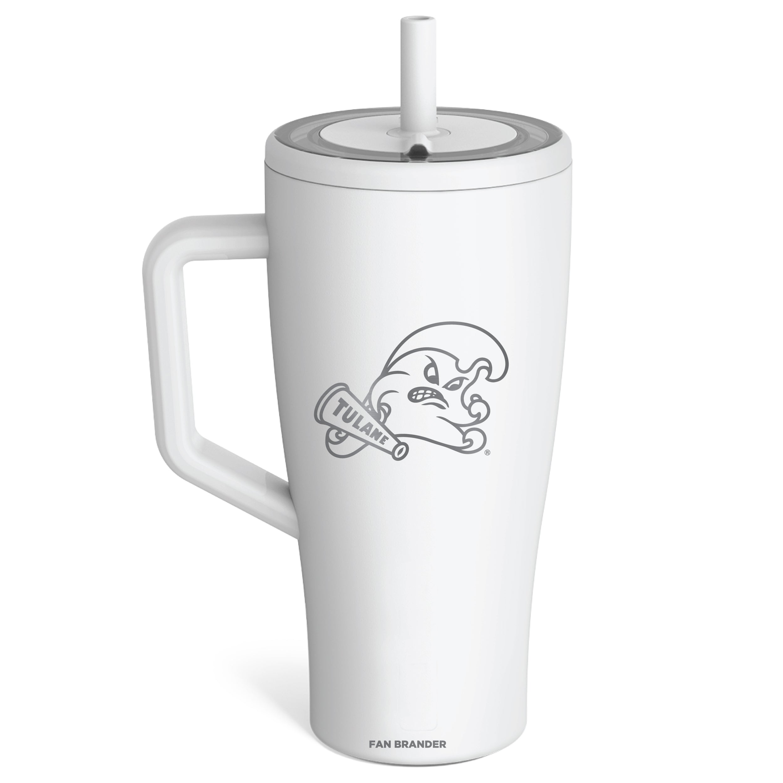 BruMate Era Tumbler with Tulane Green Wave Etched Primary Logo